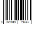 Barcode Image for UPC code 0020049024645