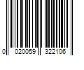 Barcode Image for UPC code 0020059322106