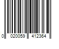 Barcode Image for UPC code 0020059412364