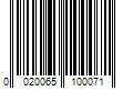 Barcode Image for UPC code 0020065100071