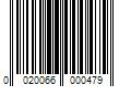 Barcode Image for UPC code 0020066000479