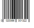 Barcode Image for UPC code 0020066001322