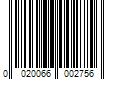 Barcode Image for UPC code 0020066002756. Product Name: Rust-Oleum Professional Gloss Black Interior/Exterior Oil-based Industrial Enamel Paint (1-Gallon) | K7779402