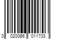 Barcode Image for UPC code 0020066011703