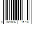 Barcode Image for UPC code 0020066011796