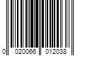 Barcode Image for UPC code 0020066012038