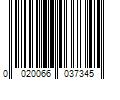 Barcode Image for UPC code 0020066037345