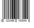 Barcode Image for UPC code 0020066163549