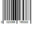 Barcode Image for UPC code 0020066165383