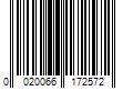 Barcode Image for UPC code 0020066172572