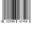 Barcode Image for UPC code 0020066187408