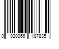 Barcode Image for UPC code 0020066187835