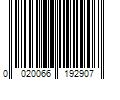 Barcode Image for UPC code 0020066192907