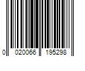 Barcode Image for UPC code 0020066195298