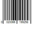 Barcode Image for UPC code 0020066199258