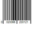 Barcode Image for UPC code 0020066200121