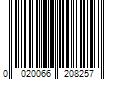 Barcode Image for UPC code 0020066208257