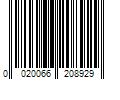 Barcode Image for UPC code 0020066208929