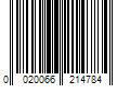 Barcode Image for UPC code 0020066214784