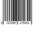 Barcode Image for UPC code 0020066215842