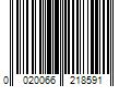 Barcode Image for UPC code 0020066218591