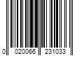 Barcode Image for UPC code 0020066231033