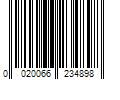 Barcode Image for UPC code 0020066234898