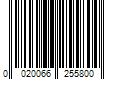 Barcode Image for UPC code 0020066255800. Product Name: Rust-Oleum Professional 15 oz. Fluorescent Red-Orange Inverted Marking Spray Paint (Contractor 12-Pack)