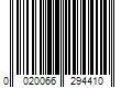 Barcode Image for UPC code 0020066294410