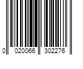 Barcode Image for UPC code 0020066302276