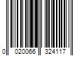 Barcode Image for UPC code 0020066324117