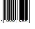 Barcode Image for UPC code 0020066342920