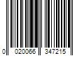 Barcode Image for UPC code 0020066347215