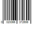 Barcode Image for UPC code 0020066372699