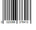 Barcode Image for UPC code 0020066376413