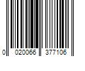 Barcode Image for UPC code 0020066377106