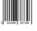 Barcode Image for UPC code 0020066387396