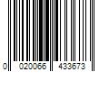 Barcode Image for UPC code 0020066433673