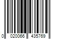 Barcode Image for UPC code 0020066435769