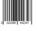 Barcode Image for UPC code 0020066442347