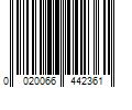 Barcode Image for UPC code 0020066442361