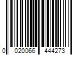 Barcode Image for UPC code 0020066444273