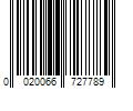 Barcode Image for UPC code 0020066727789