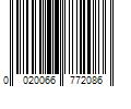 Barcode Image for UPC code 0020066772086