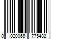 Barcode Image for UPC code 0020066775483