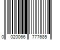 Barcode Image for UPC code 0020066777685