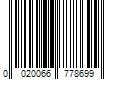 Barcode Image for UPC code 0020066778699