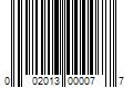 Barcode Image for UPC code 002013000077