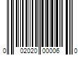 Barcode Image for UPC code 002020000060