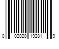 Barcode Image for UPC code 002020192819